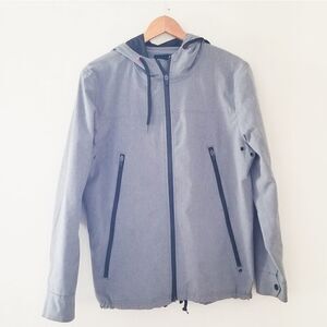 Modern amusement lightweight jacket double zipper
